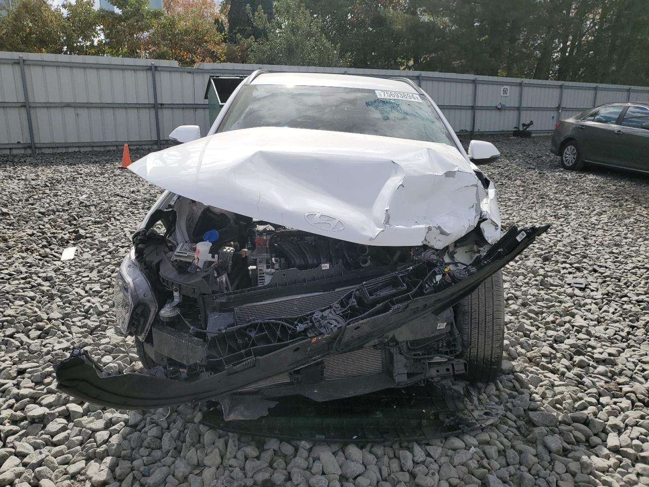 2024 Hyundai Kona VIN KM8HCCAB4RU153929 Copart auction photo, front end damage thumbnail 5