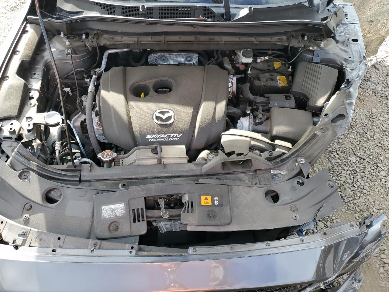 2019 Mazda CX-5 VIN JM3KFBDMXK0589830 Copart auction photo, all over damage thumbnail 13