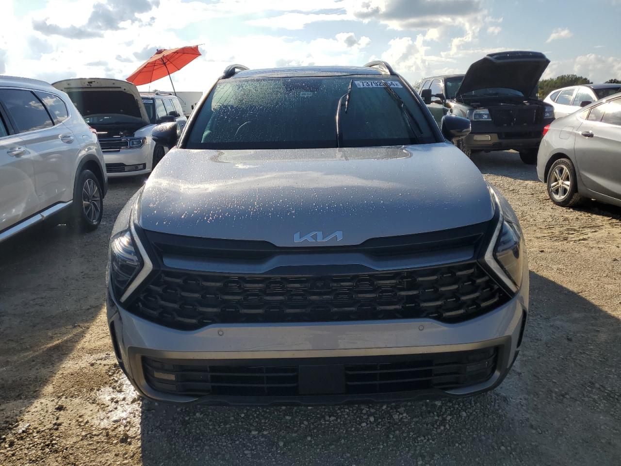 2023 KIA Sportage VIN 5XYK7CAF8PG063537 Copart auction photo, water/flood damage thumbnail 5