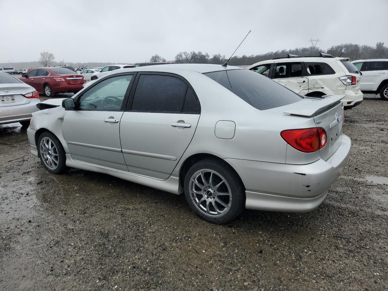 2003 Toyota Corolla VIN 1NXBR32E73Z187450 Copart auction photo, front end damage thumbnail 2
