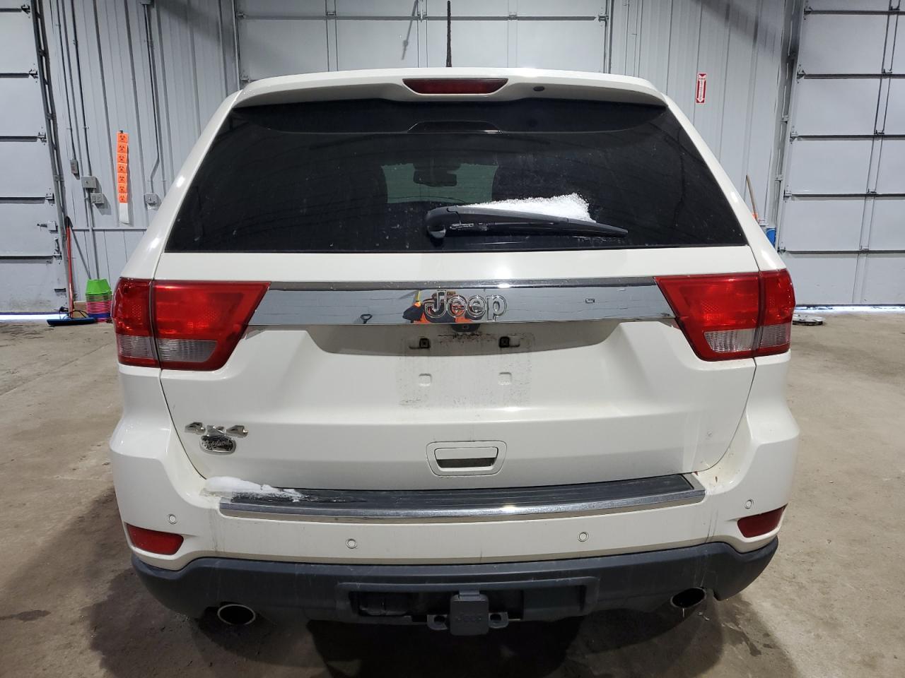 2012 Jeep Grand Cherokee VIN 1C4RJFCT5CC185100 Copart auction photo, front end / side damage thumbnail 6