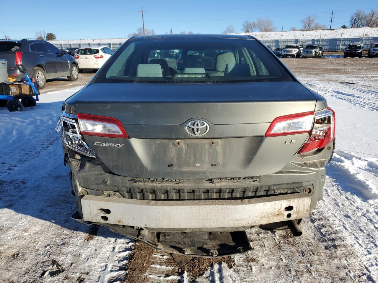 2012 Toyota Camry VIN 4T1BF1FK4CU580674 Copart auction photo, all over damage thumbnail 6