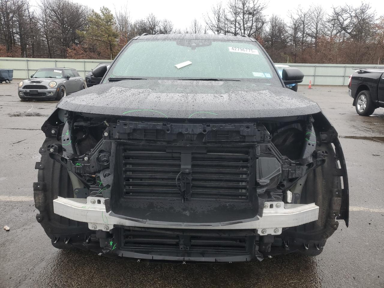 2020 Ford Explorer VIN 1FMSK8DH0LGC02250 Copart auction photo, front end / minor dent/scratches damage thumbnail 5