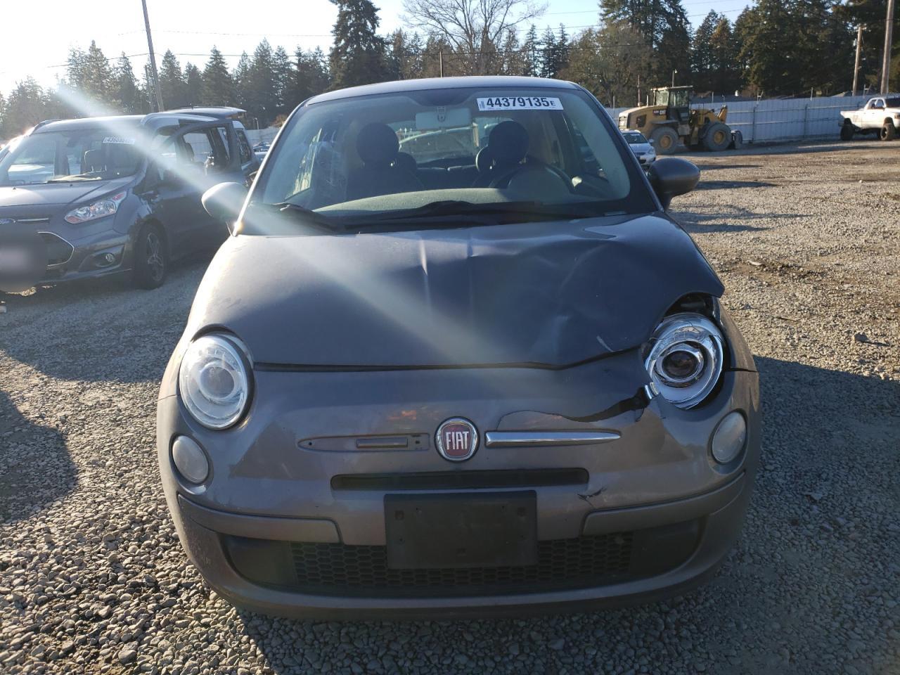 2012 Fiat 500 VIN 3C3CFFAR9CT306086 Copart auction photo, front end damage thumbnail 5
