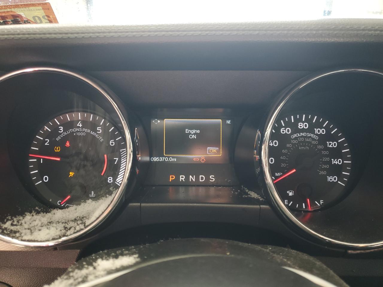 2015 Ford Mustang VIN 1FA6P8TH4F5388261 Copart auction photo, side damage thumbnail 9