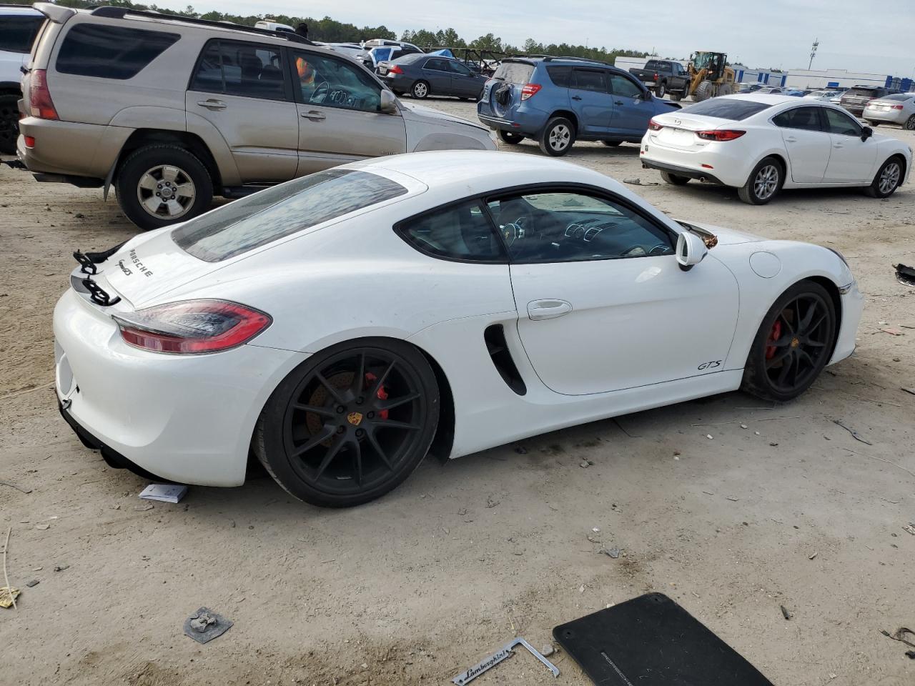 2015 Porsche Cayman VIN WP0AB2A82FK184367 Copart auction photo, rear end damage thumbnail 3
