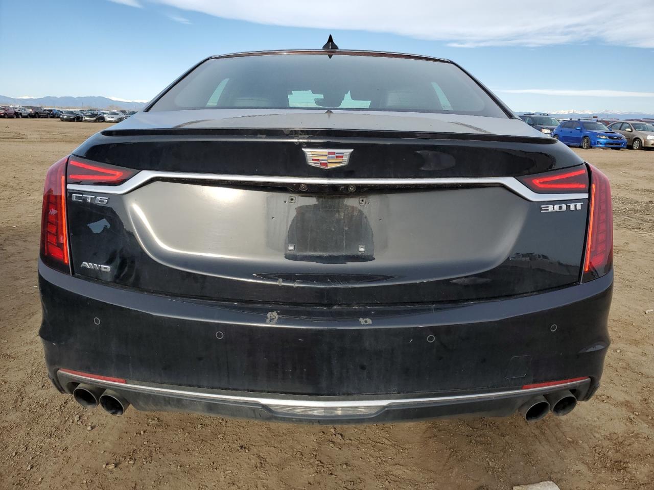 2019 Cadillac CT6 VIN 1G6KP5R64KU127826 Copart auction photo, front end damage thumbnail 6