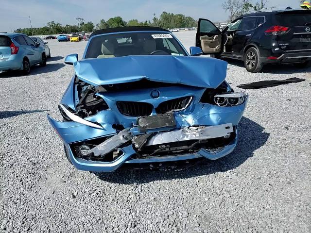 2018 BMW 2er VIN WBA2K1C58JVD41067 Copart auction photo, front end / rear end damage thumbnail 11