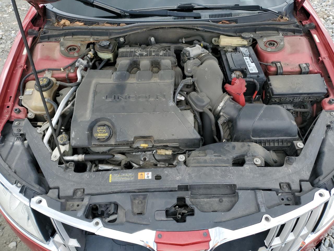 2011 Lincoln MKZ VIN 3LNHL2GC3BR760038 Copart auction photo, front end damage thumbnail 13