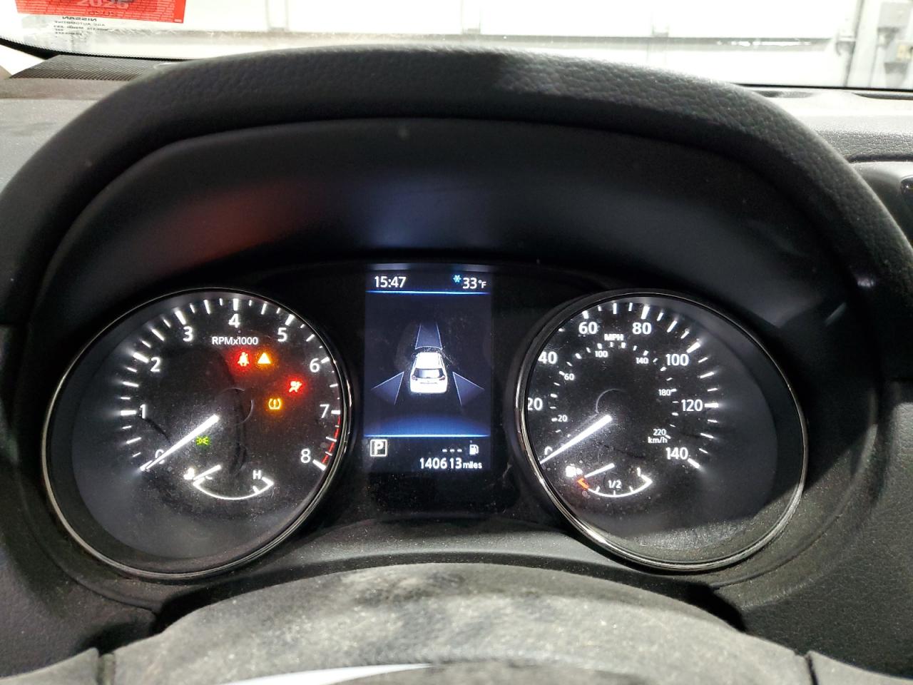 2019 Nissan Rogue VIN 5N1AT2MV3KC833821 Copart auction photo, front end / rear end damage thumbnail 9