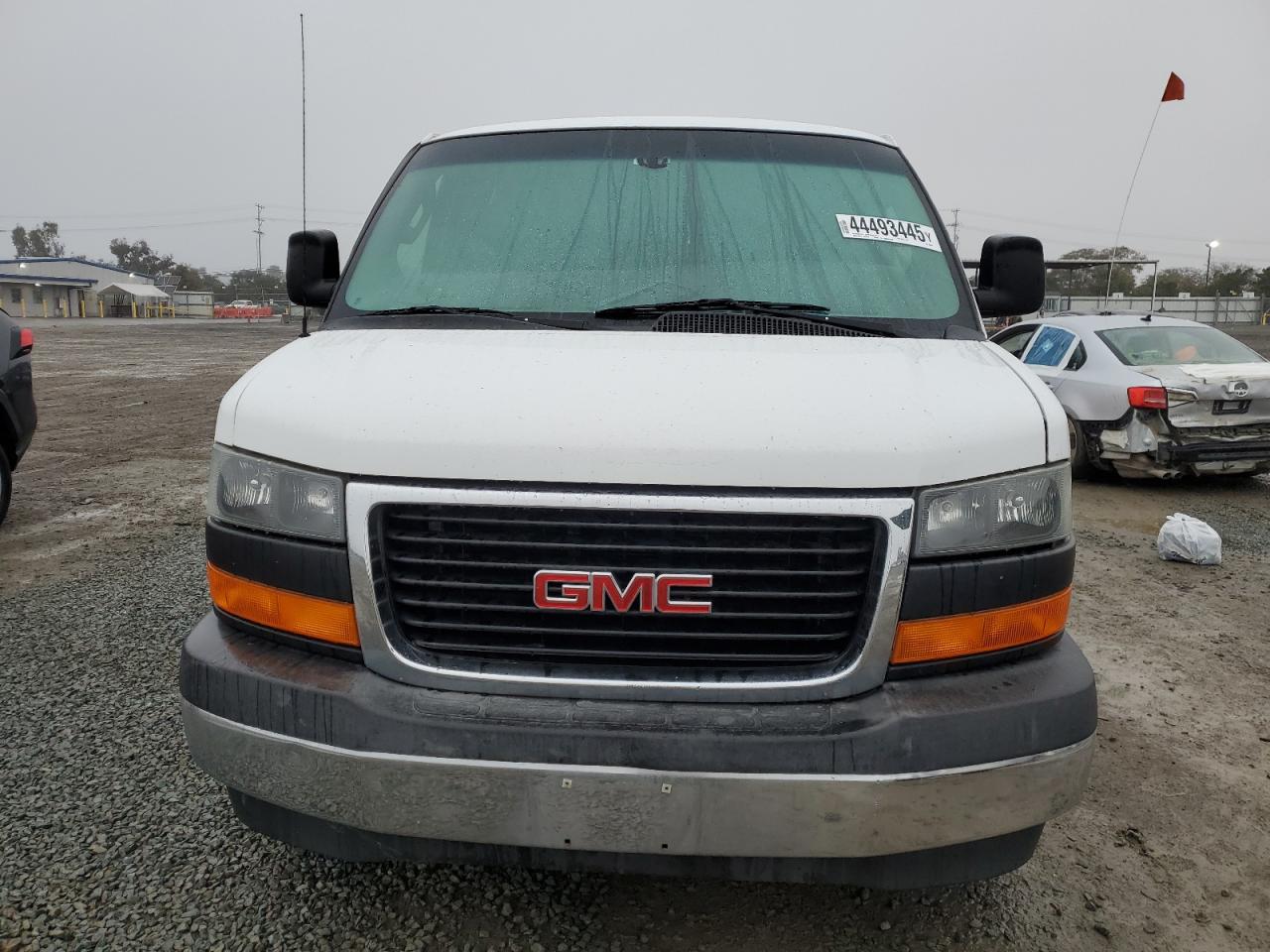 2017 GMC Savana VIN 1GTW7AFF7H1912413 Copart auction photo, side damage thumbnail 5