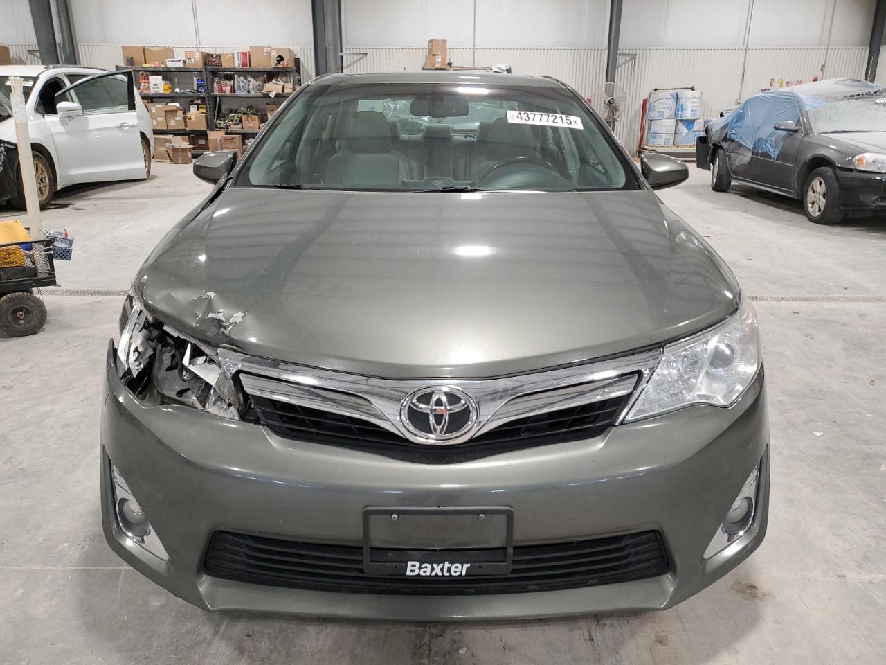 2012 Toyota Camry VIN 4T4BF1FK1CR254983 Copart auction photo, front end damage thumbnail 5