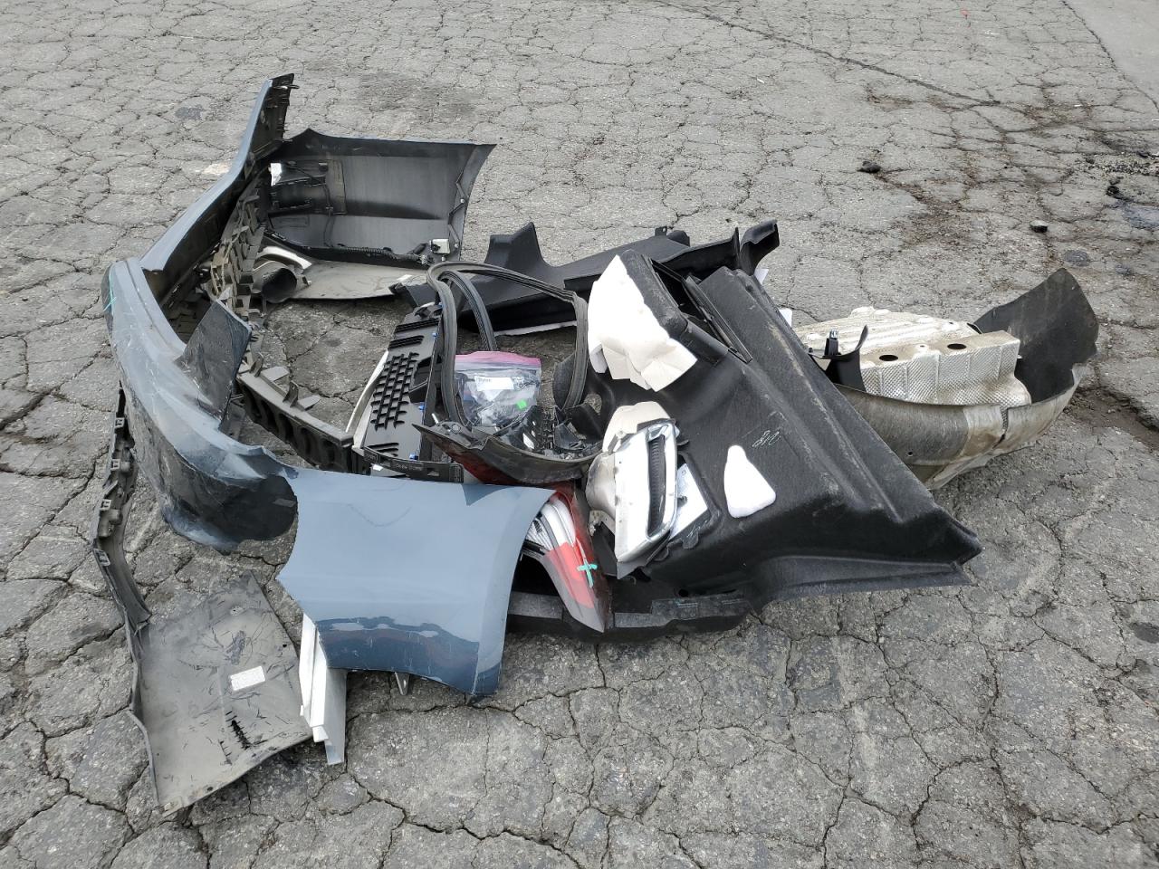 2020 Cadillac CT5 VIN 1G6DW5RKXL0121918 Copart auction photo, rear end damage thumbnail 12