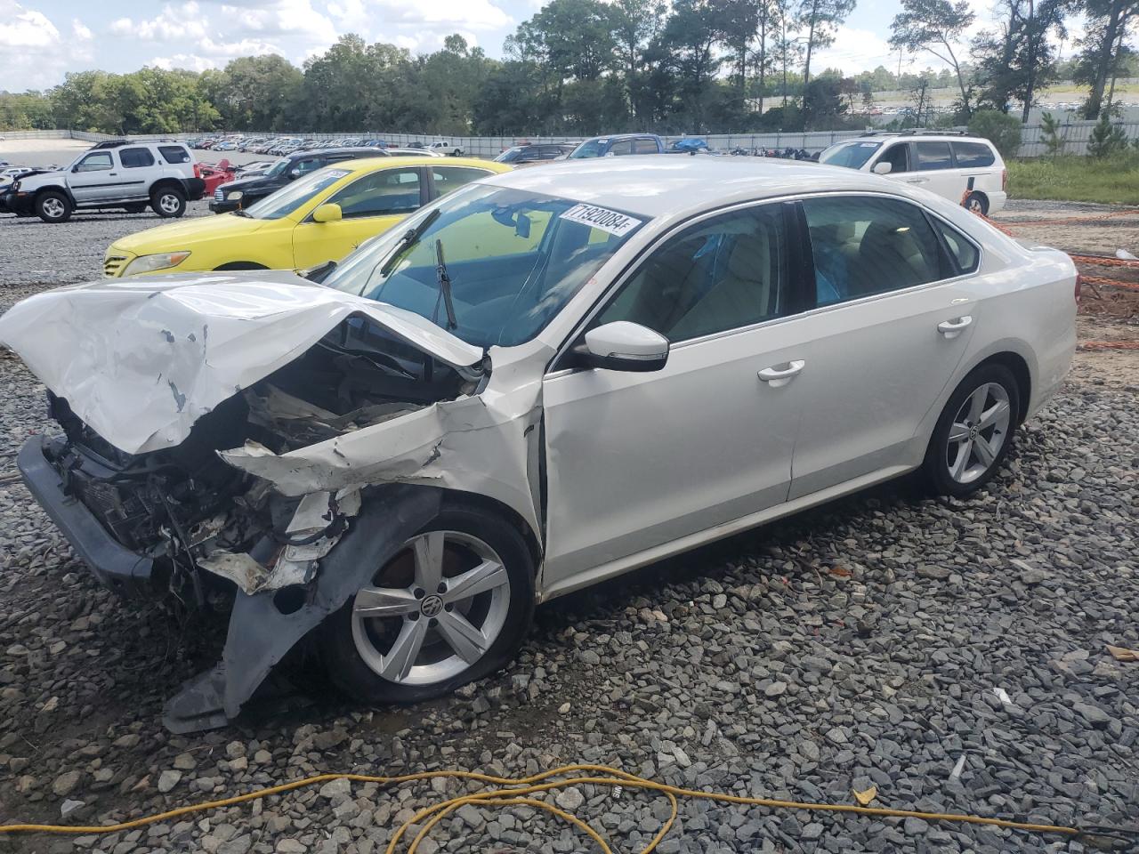 2015 Volkswagen Passat VIN 1VWAS7A39FC115829