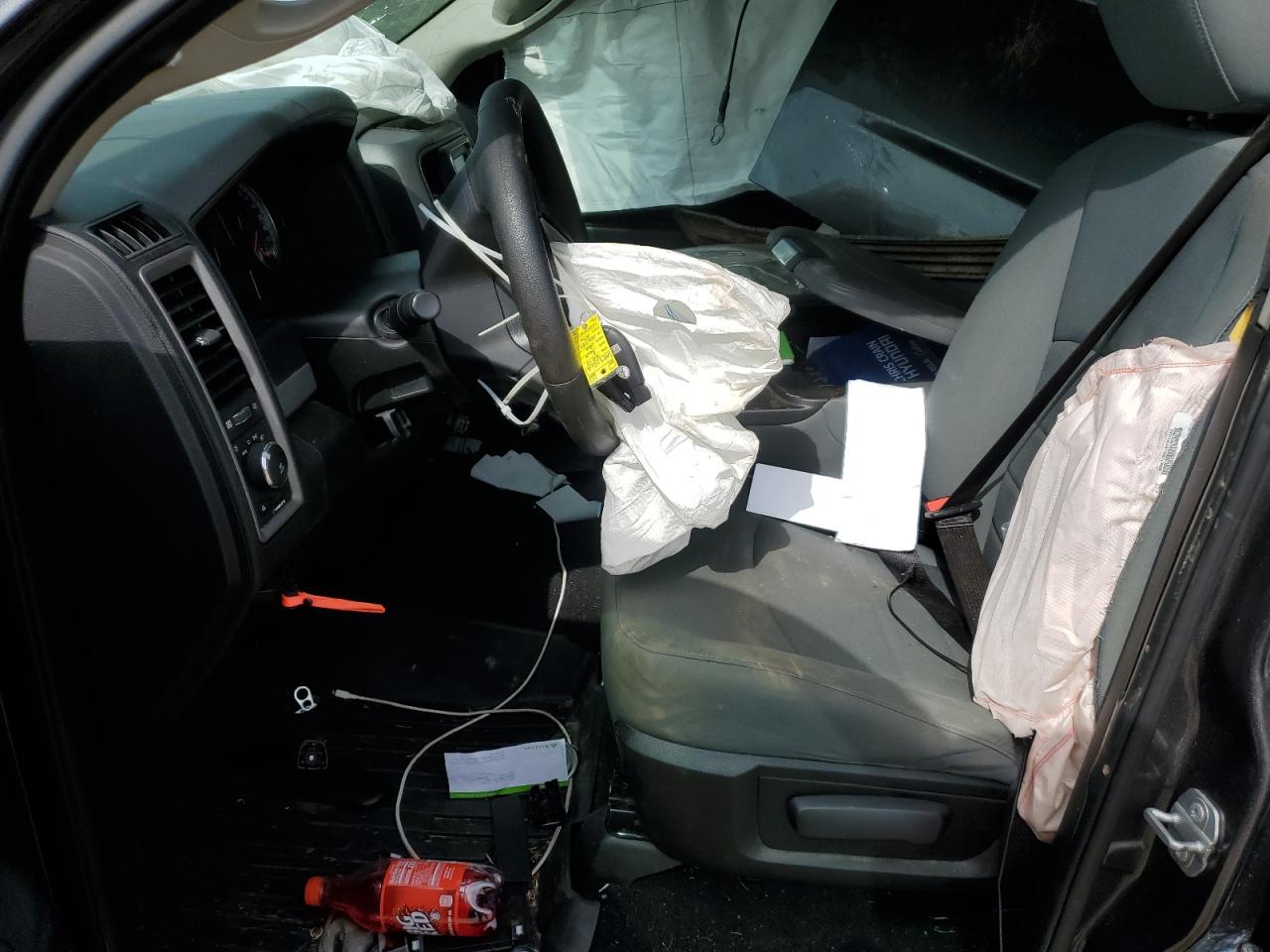 2017 RAM 1500 VIN 1C6RR6FT3HS866090 Copart auction photo, rollover damage thumbnail 7
