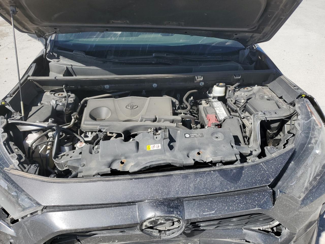 2020 Toyota RAV 4 VIN 2T3H1RFV4LW075968 Copart auction photo, rear end / front end damage thumbnail 14