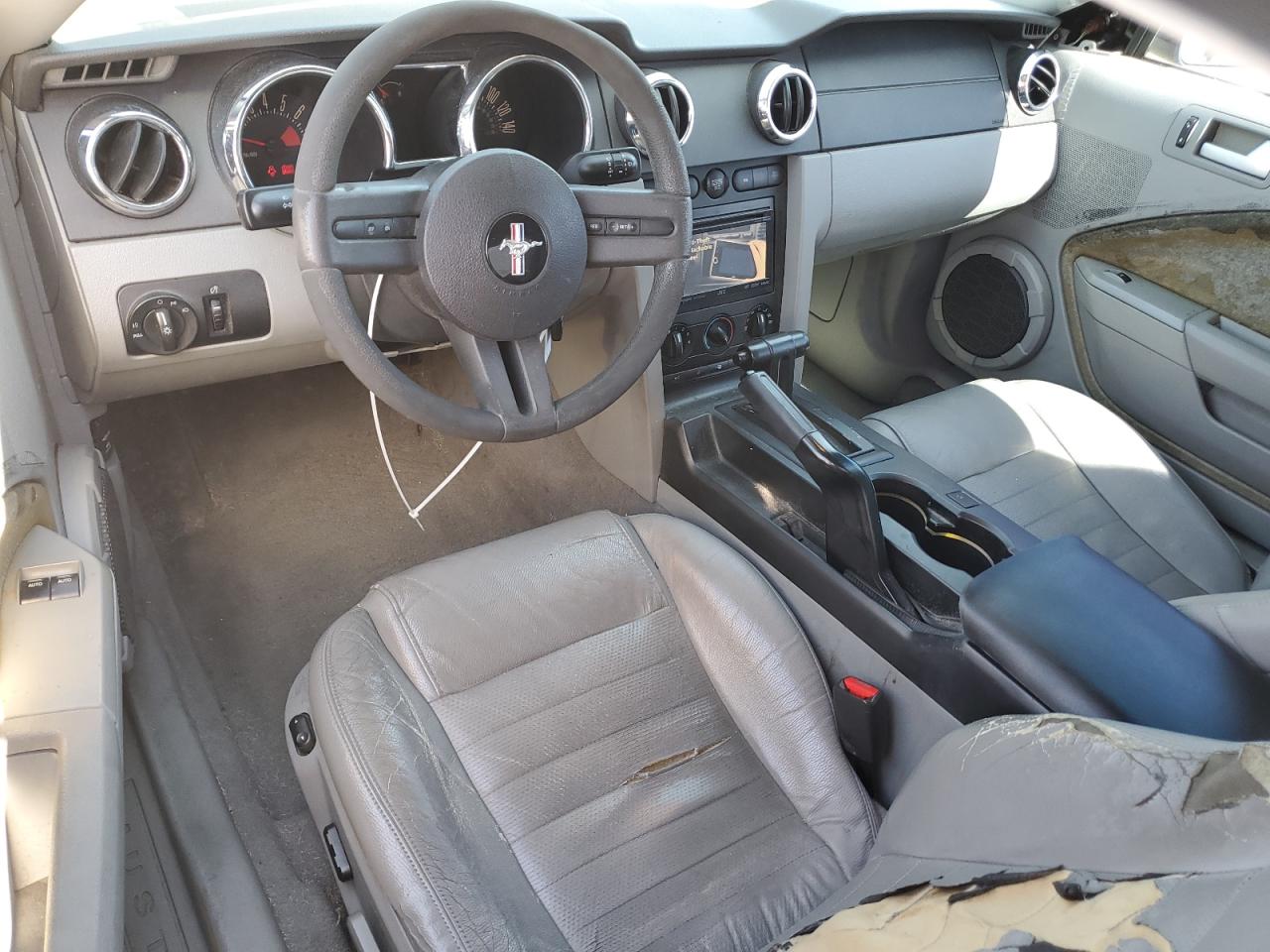 2008 Ford Mustang VIN 1ZVHT82H485167386 Copart auction photo, rear end damage thumbnail 8