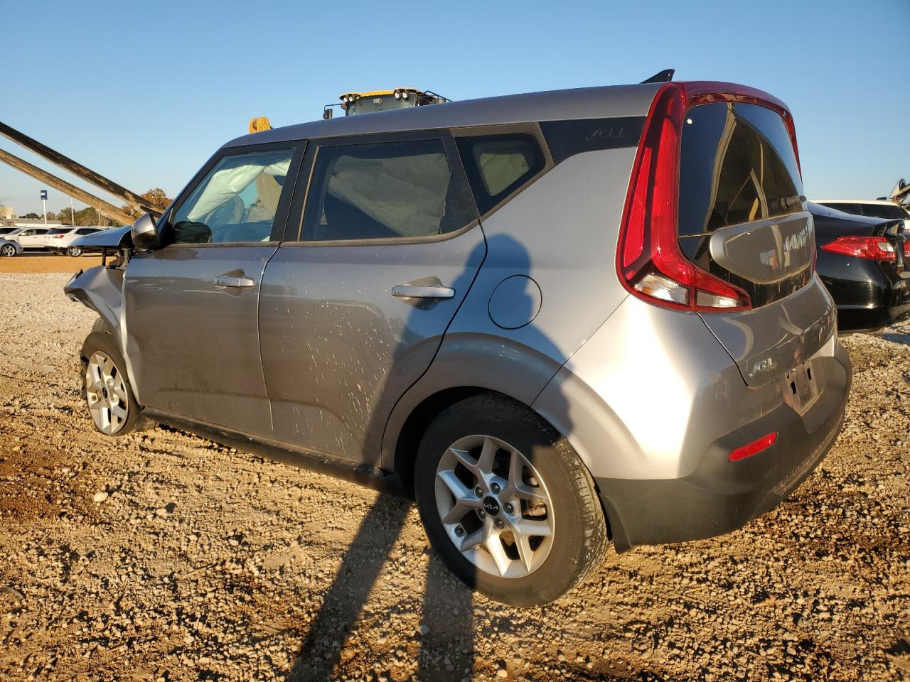 2022 KIA Soul VIN KNDJ23AU2N7814070 Copart auction photo, front end / side damage thumbnail 2