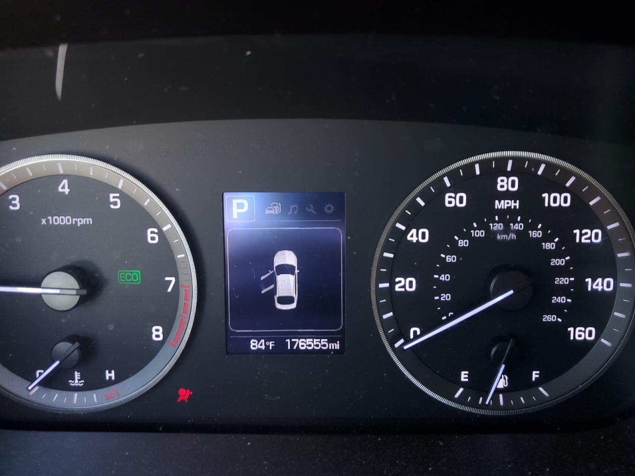 2016 Hyundai Sonata VIN 5NPE34AF5GH413827 Copart auction photo, front end / minor dent/scratches damage thumbnail 9