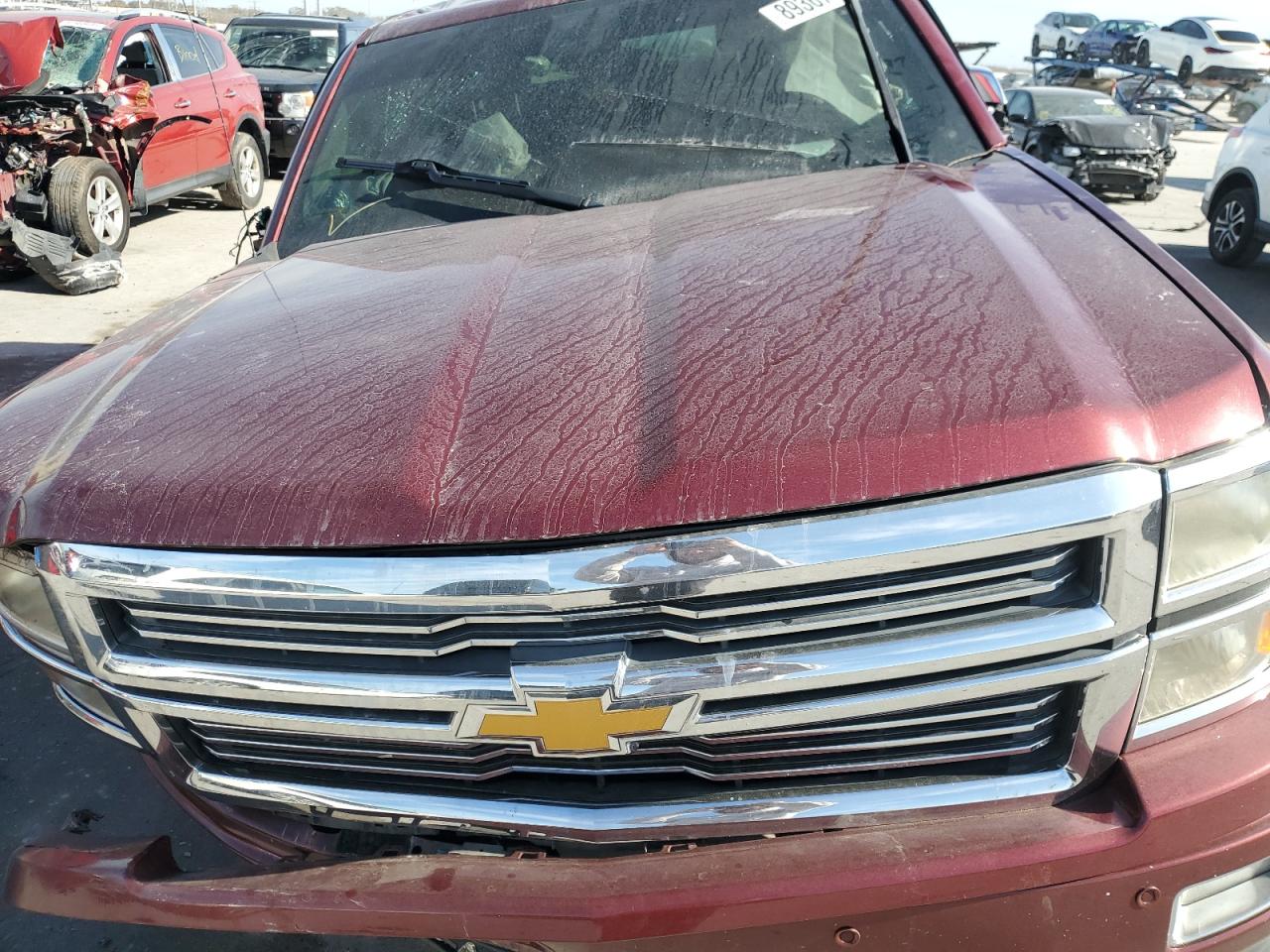 2015 Chevrolet Silverado VIN 3GCPCTEC6FG348464 Copart auction photo, front end / undercarriage damage thumbnail 11