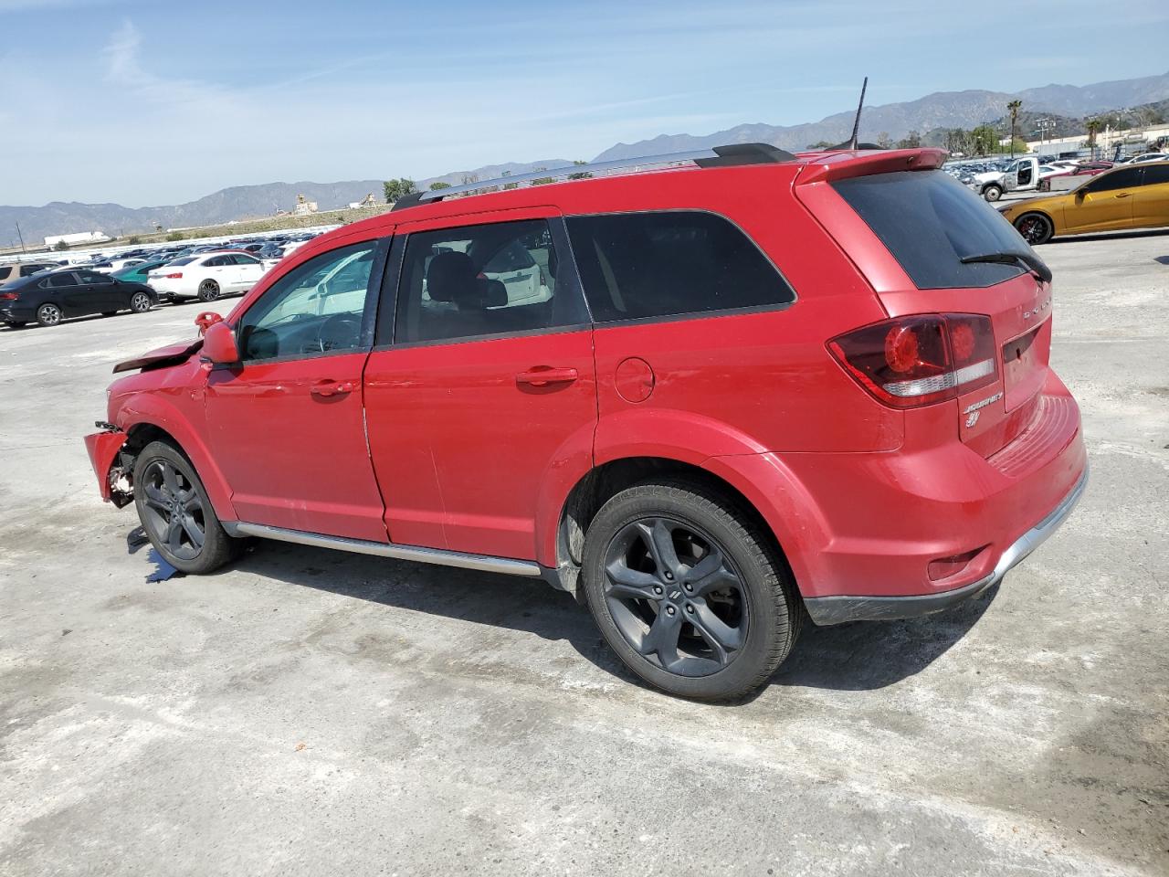 2018 Dodge Journey VIN 3C4PDDGG4JT465348 Copart auction photo, front end damage thumbnail 2