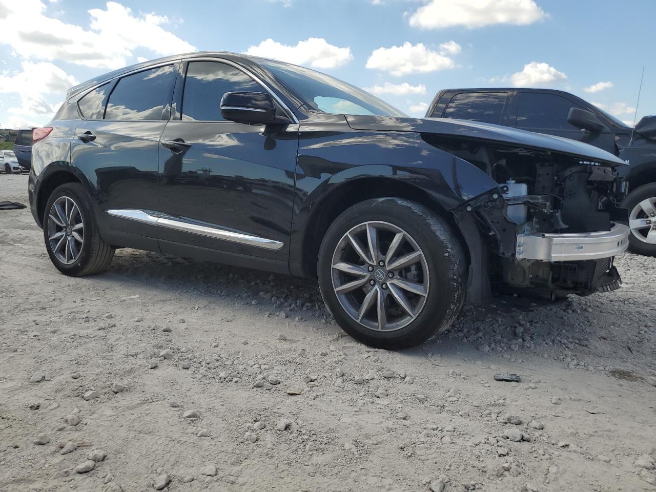 2022 Acura RDX VIN 5J8TC1H51NL004933 Copart auction photo, front end / side damage thumbnail 4