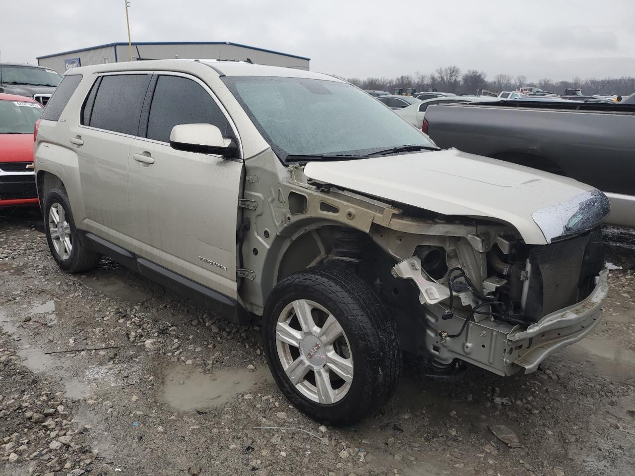 2015 GMC Terrain VIN 2GKALMEK9F6135513 Copart auction photo, front end damage thumbnail 4