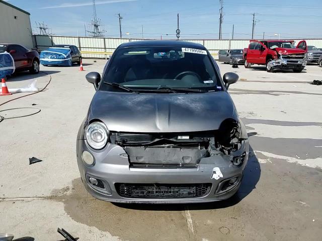 2012 Fiat 500 VIN 3C3CFFBR7CT115295 Copart auction photo, front end damage thumbnail 14