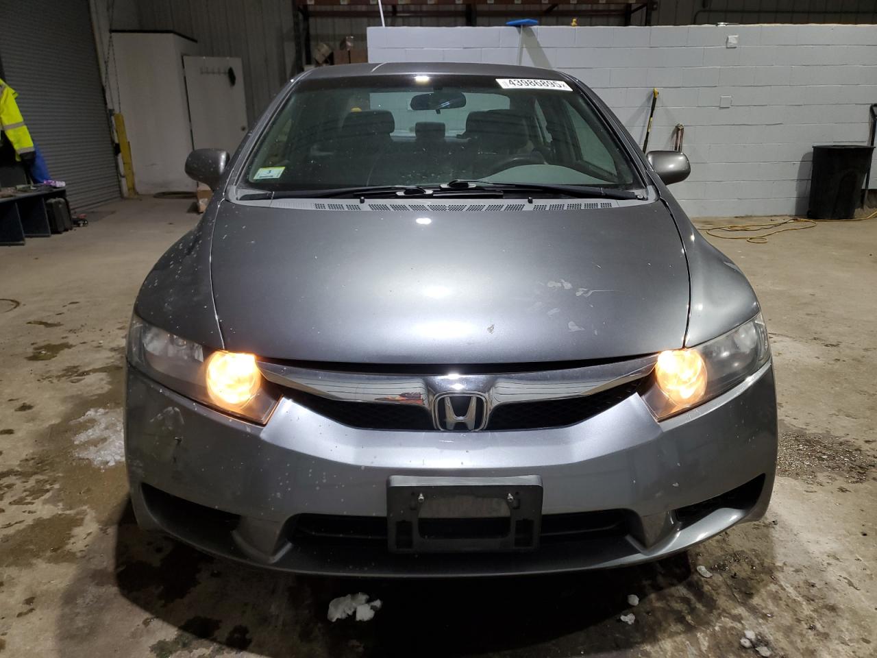 2010 Honda Civic VIN 2HGFA1F52AH565459 Copart auction photo, front end / side damage thumbnail 5