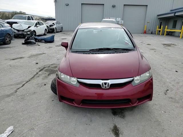 2010 Honda Civic VIN 19XFA1F55AE050353 Copart auction photo, all over damage thumbnail 11