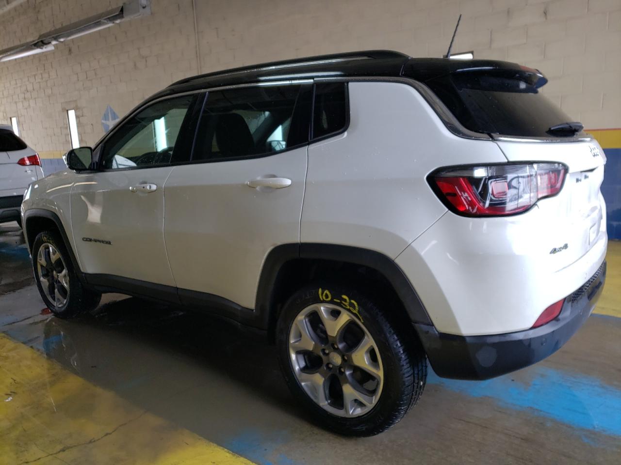 2021 Jeep Compass VIN 3C4NJDCB8MT600166 Copart auction photo, rear end / minor dent/scratches damage thumbnail 2