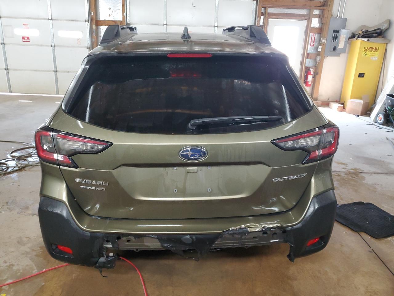 2024 Subaru Outback VIN 4S4BTAFC2R3170164 Copart auction photo, burn - engine / burn - interior damage thumbnail 6