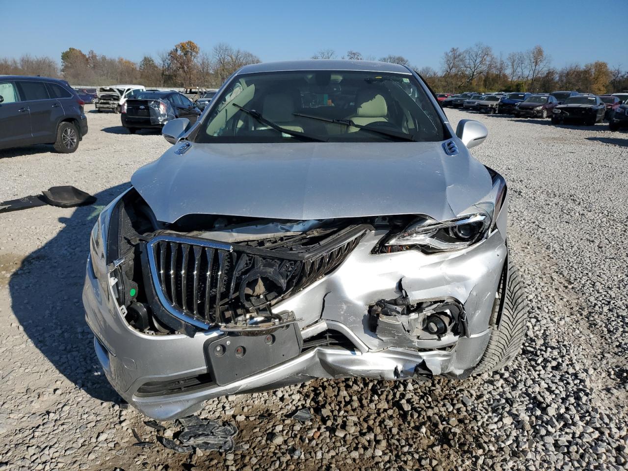 2017 Buick Envision VIN LRBFXCSA9HD194592 Copart auction photo, front end damage thumbnail 5
