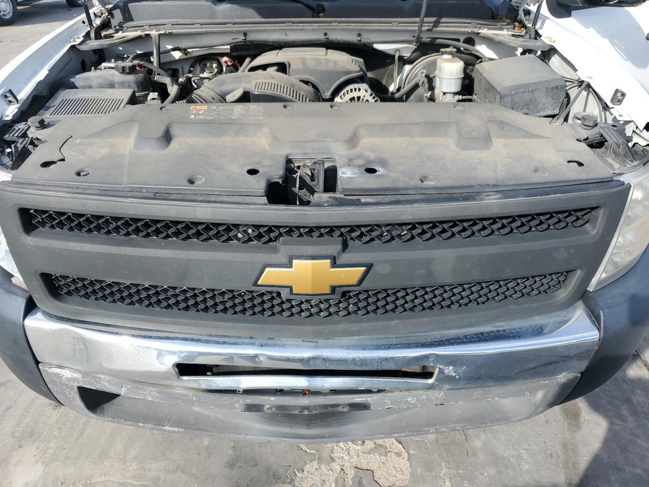 2012 Chevrolet Silverado VIN 1GCRCPEA8CZ243175 Copart auction photo, front end / side damage thumbnail 11