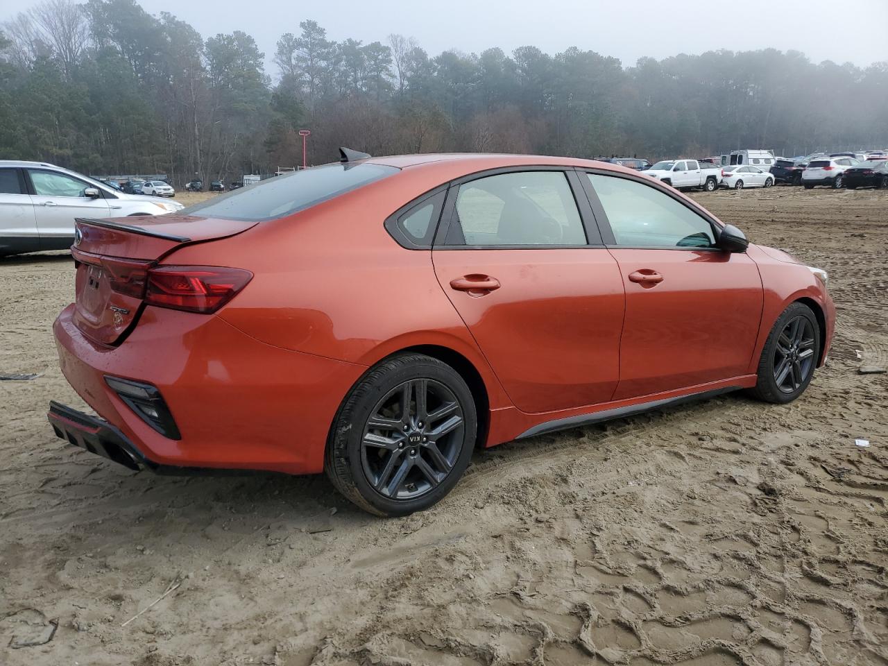 2021 KIA Forte VIN 3KPF34ADXME389561 Copart auction photo, rear end / front end damage thumbnail 3