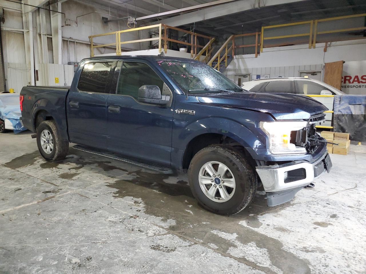 2020 Ford F-150 VIN 1FTEW1EPXLFB68049 Copart auction photo, front end / minor dent/scratches damage thumbnail 4