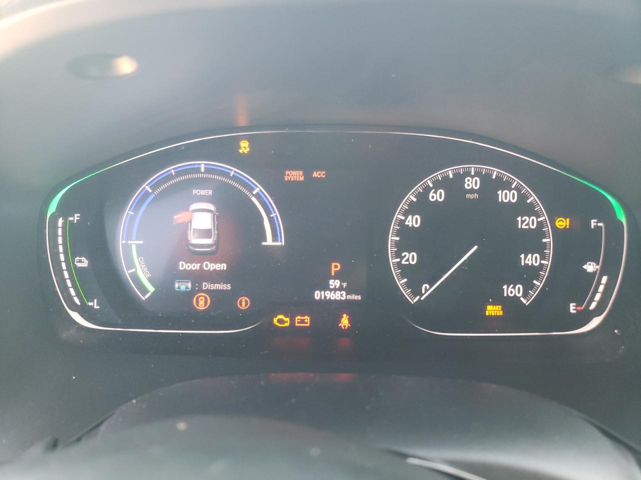 2020 Honda Insight VIN 19XZE4F56LE014791 Copart auction photo, mechanical / minor dent/scratches damage thumbnail 9
