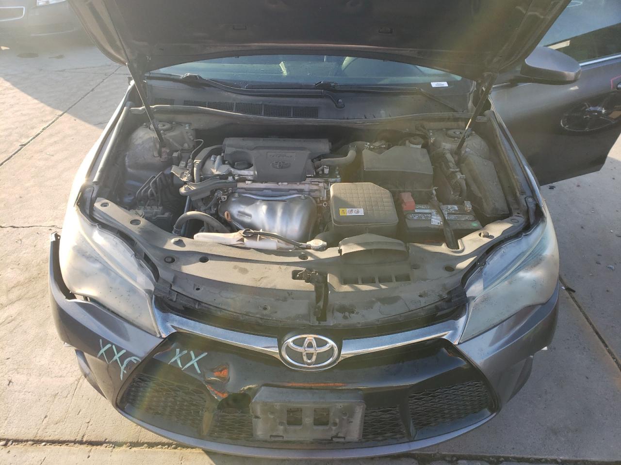 2017 Toyota Camry VIN 4T1BF1FK7HU717629 Copart auction photo, rear end / front end damage thumbnail 11
