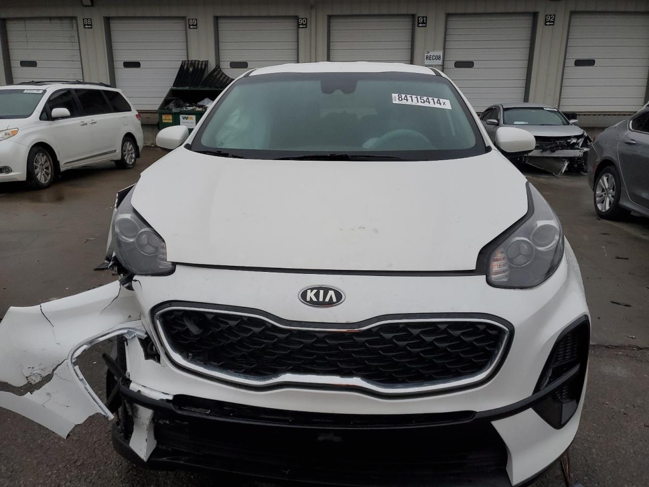 2022 KIA Sportage VIN KNDPM3AC8N7024123 Copart auction photo, front end damage thumbnail 5