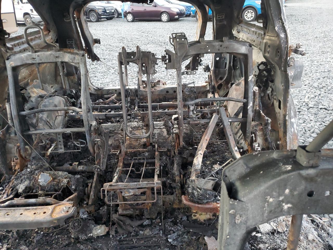 2021 Toyota Sienna VIN 5TDKRKEC9MS014804 Copart auction photo, burn - engine damage thumbnail 10
