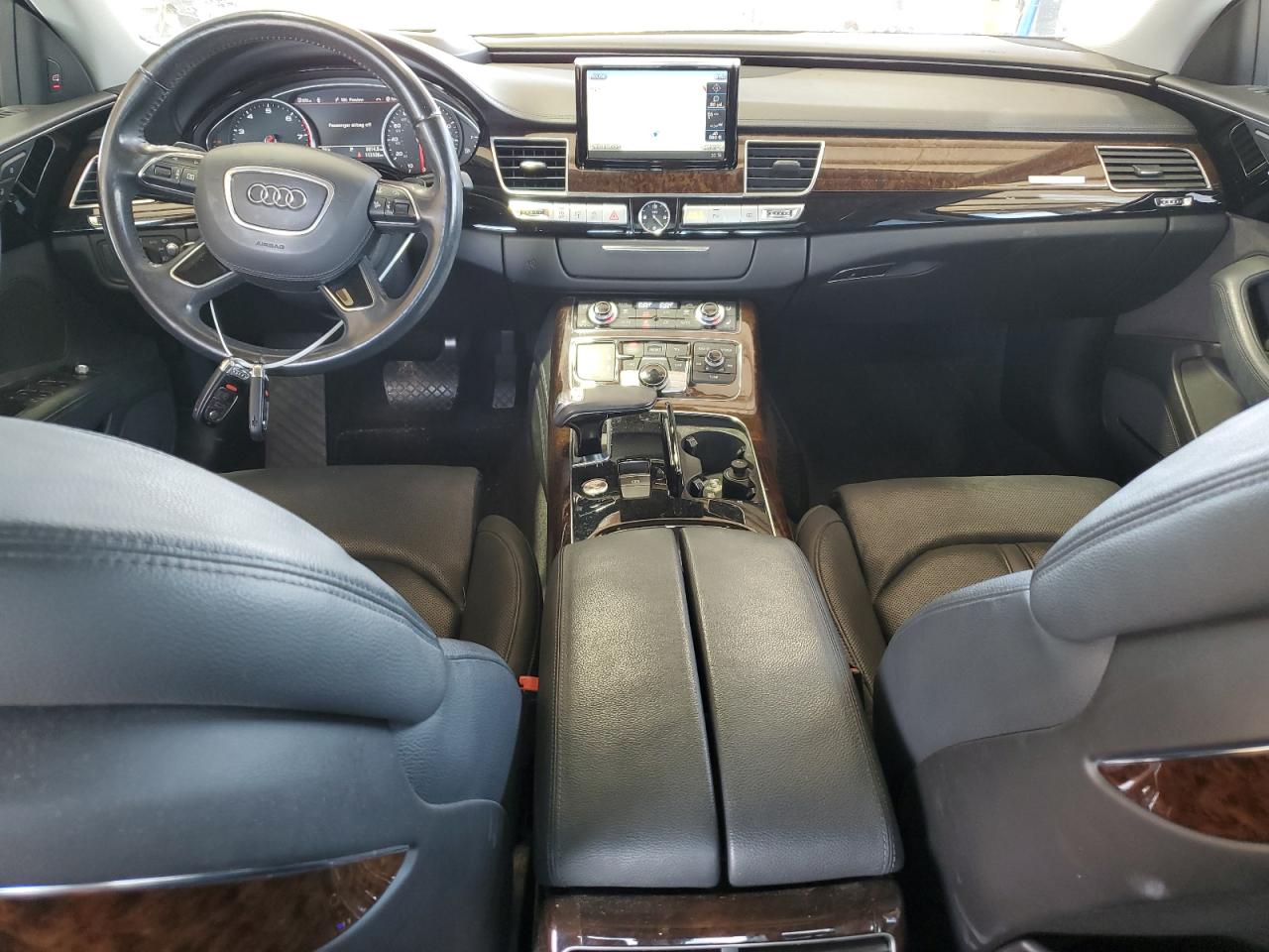 2015 Audi A8 VIN WAU3GAFD8FN001253 Copart auction photo, mechanical damage thumbnail 8
