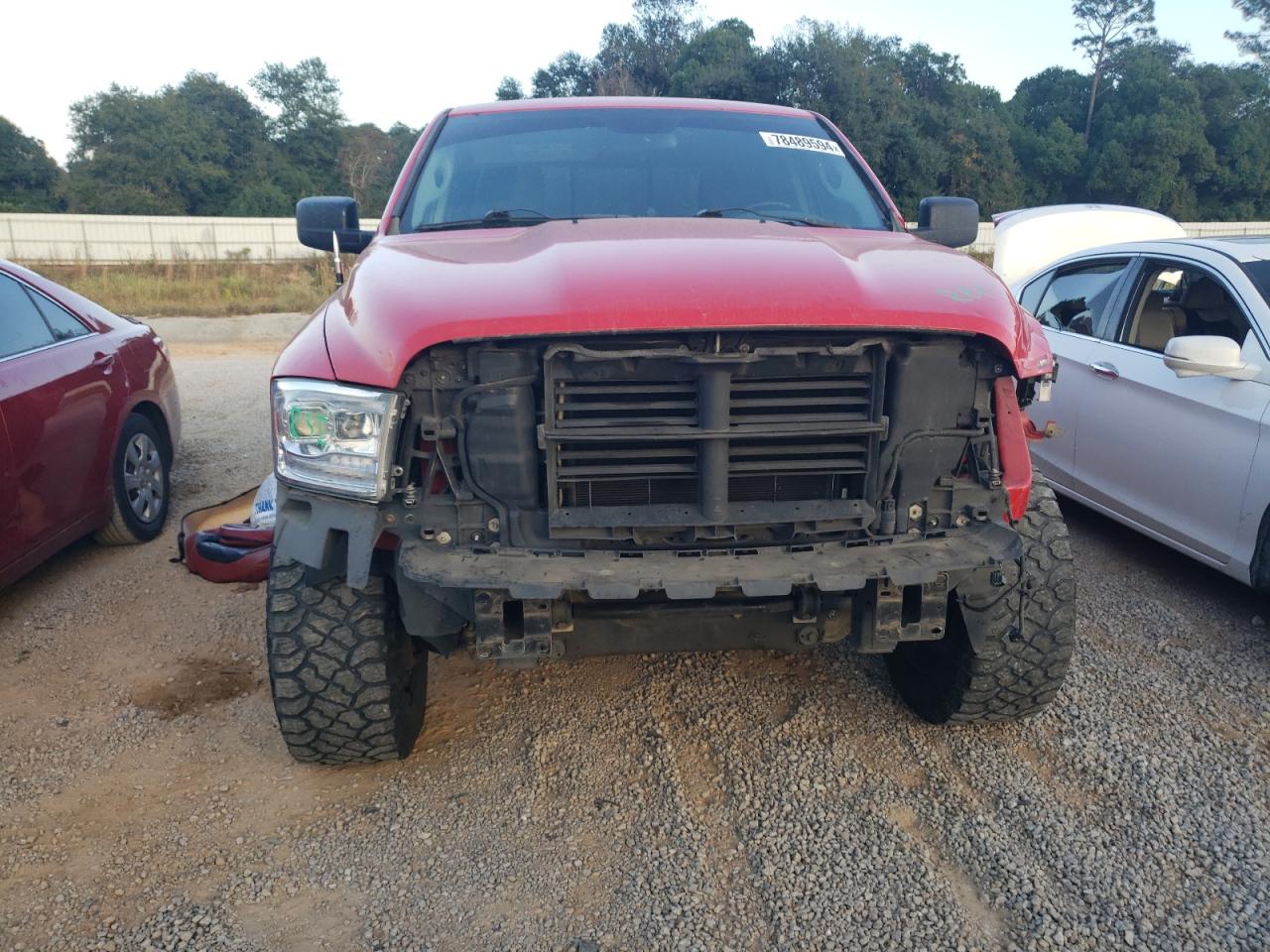 2015 RAM 1500 VIN 1C6RR7GT3FS723593 Copart auction photo, front end damage thumbnail 5