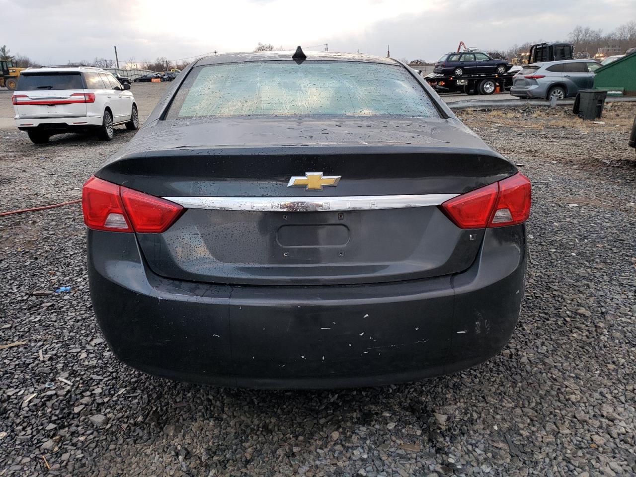 2014 Chevrolet Impala VIN 1G1115SL2EU125192 Copart auction photo, front end / side damage thumbnail 6