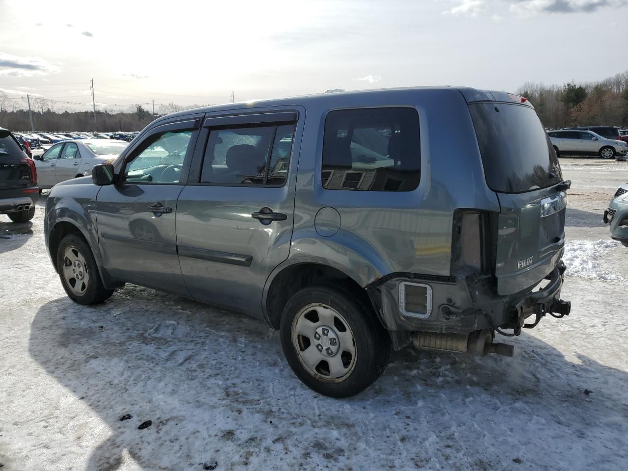 2013 Honda Pilot VIN 5FNYF4H26DB013308 Copart auction photo, rear end damage thumbnail 2