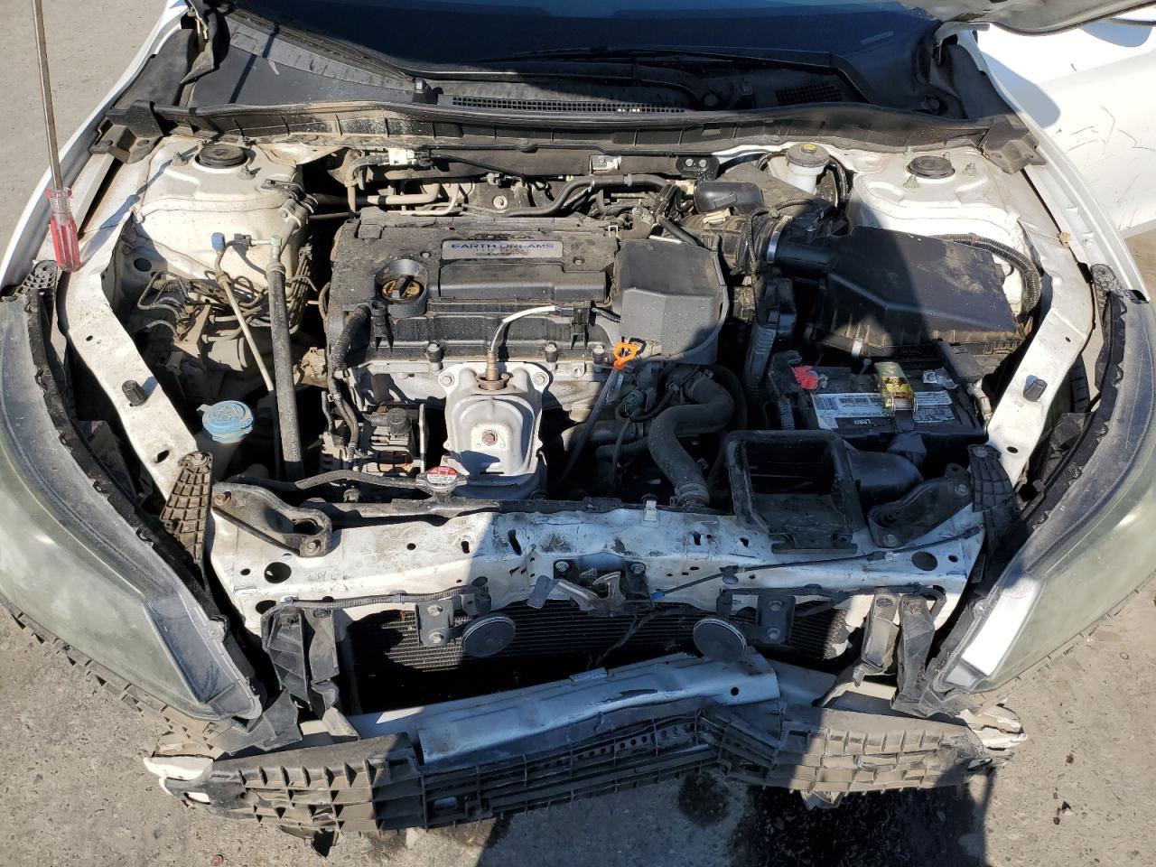 2014 Honda Accord VIN 1HGCR2F30EA075087 Copart auction photo, front end damage thumbnail 12