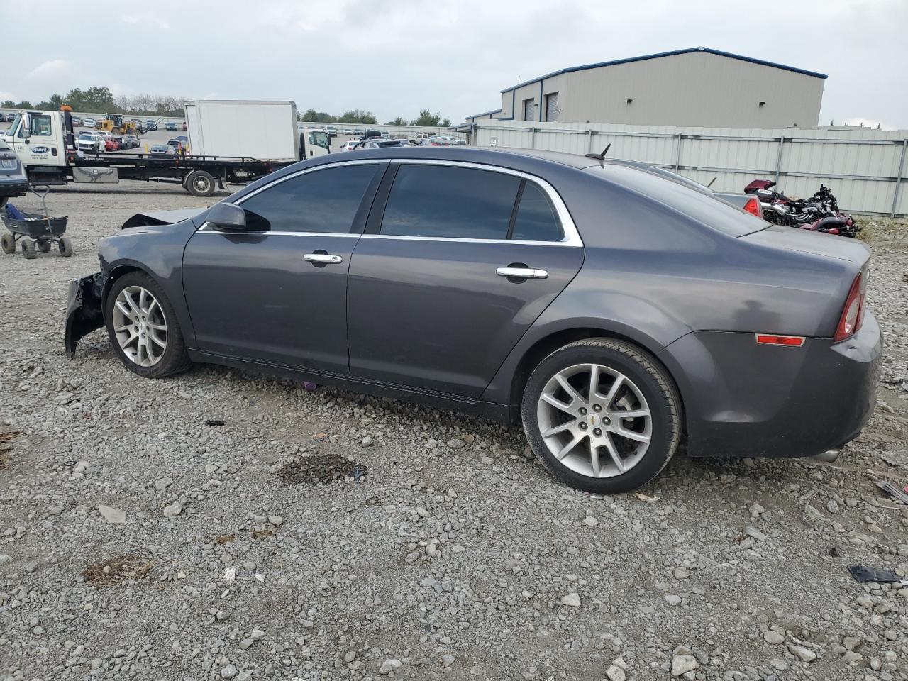 2011 Chevrolet Malibu VIN 1G1ZE5E77BF227142 Copart auction photo, front end / rear end damage thumbnail 2