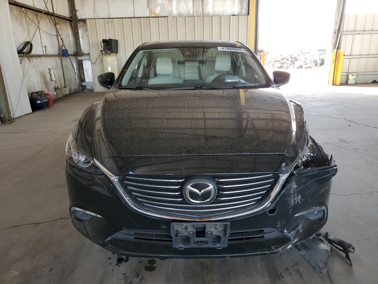 2017 Mazda 6 VIN JM1GL1W57H1128238 Copart auction photo, front end damage thumbnail 5