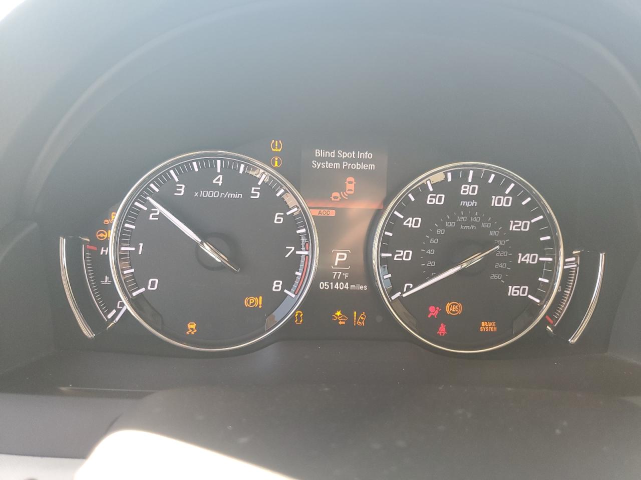 2016 Acura RLX VIN JH4KC1F94GC001767 Copart auction photo, rear end / side damage thumbnail 9