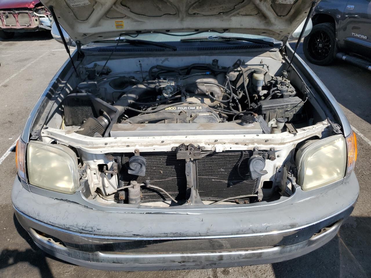 2002 Toyota Tundra VIN 5TBRN34112S284146 Copart auction photo, rear end damage thumbnail 11