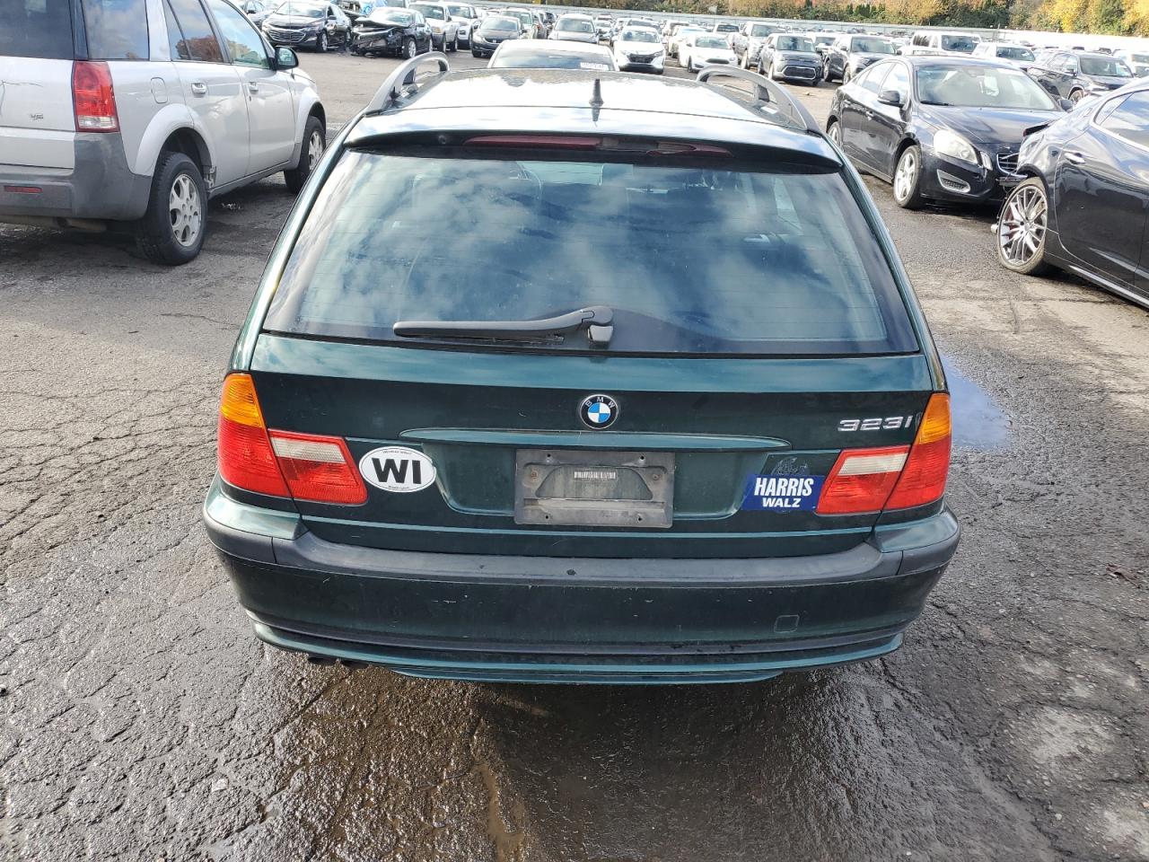2000 BMW 3er VIN WBAAR3344YJM02939 Copart auction photo, front end / side damage thumbnail 6